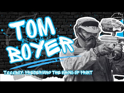 Tom "T222boy" shares what inspired him to preserve paintball print, some awesome memorabilia & more!