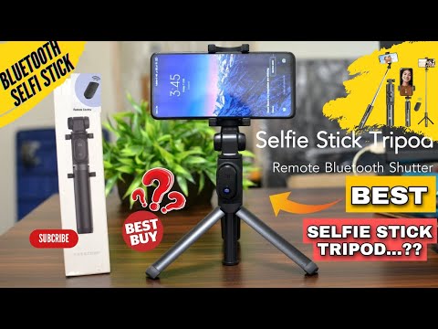 Premium Bluetooth Selfie Stick & Tripod stand with Led Light , Wireless Remote Just 149/- @NovelIT