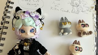 Opening comes4arts Bonnie blind box doll and cat themed blind box from KikaGoods