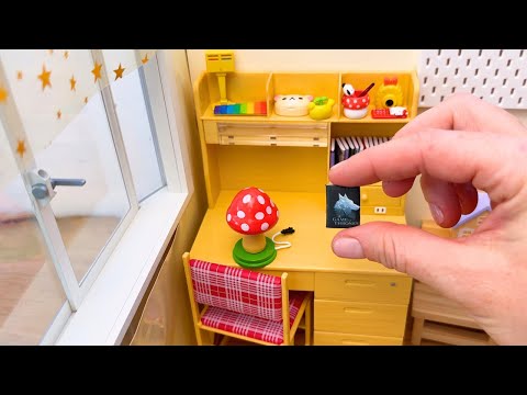 Miniature desk installation ✨ASMR ✨Re-ment collection✨