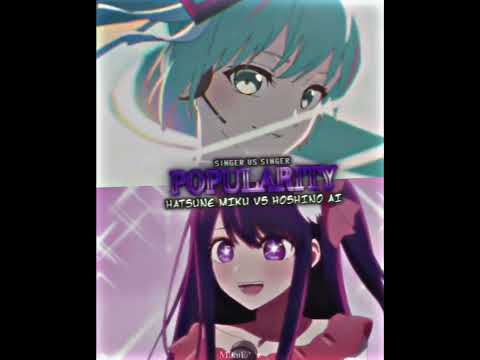 Hatsune Miku vs Ai Hoshino #shorts