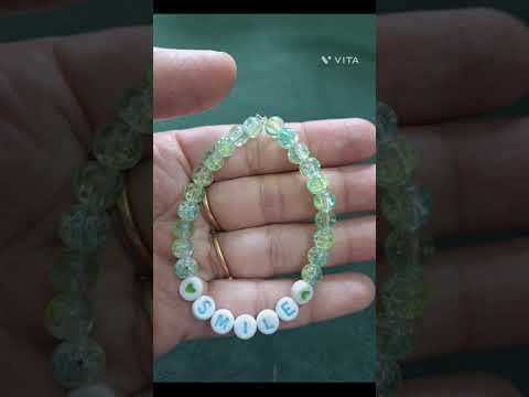 pearl ,green & blue  bracelets stocking videos part - 2 #handmadebracelets  #pearlbracelet