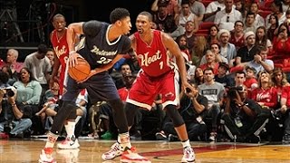 Anthony Davis and Chris Bosh Duel in Miami!