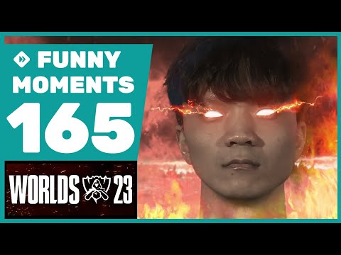 This GUY is an absolute LEGEND - Funny Moments #165 Worlds 2023 Swiss Stage Part 1