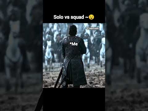 Solo vs squad me vs enemy 😛🫂 #ffshorts #freefire #ff