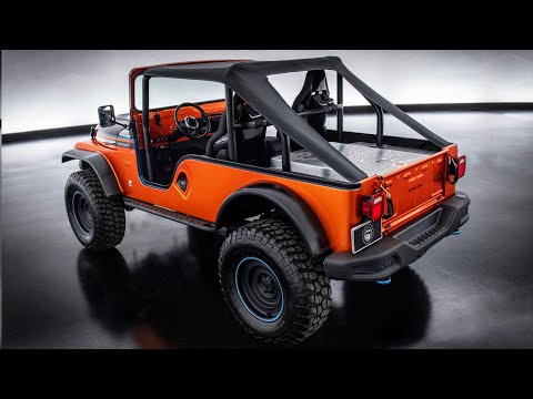 2023 Jeep CJ Surge Concept Debuts - As A SEMA Bound Electromod