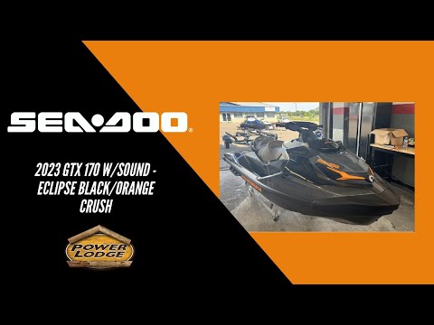 Take a short tour of this 2023 Sea-Doo GTX 170 W/SOUND