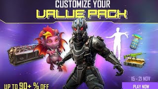 I purchase value pach event 1st #trudargamerz #shorts #freefire #valuepackelitepass