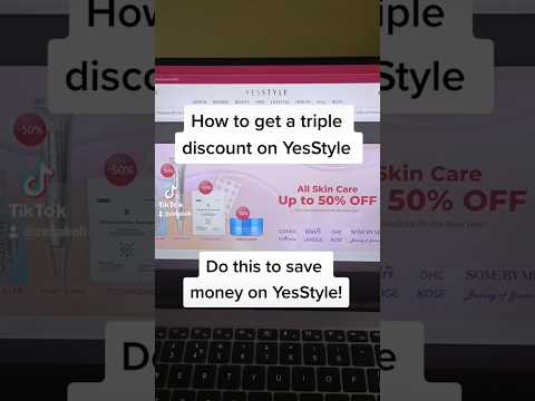 Discount code: ZEBA123 #yesstyle #beauty #discount #skincare #tiktok #tiktokvideo #savemoney