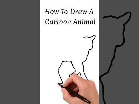 How to Draw Cartoon Animal #KidsTube