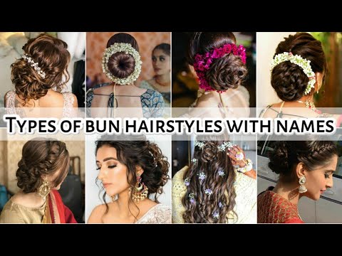 Types of bun hairstyles • Bun hairstyles names • STYLE POINT