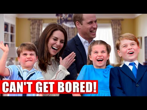 You CAN'T Get Bored With KIDS Like That! Catherine & William's FUNNIEST Words About Their Children