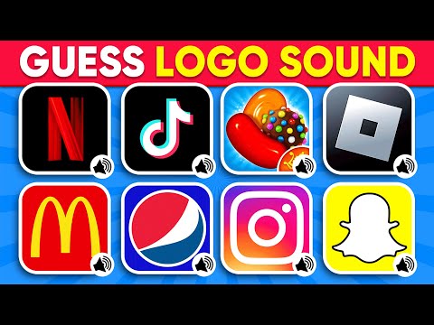 🔔 Guess The Logo Sound 🔥🔊 McDonald's, TikTok, Roblox, Pepsi 🤔 Logo Quiz 2025