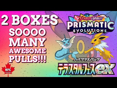 Pokemon Terastal Festival,               2 booster boxes of pure pulls!!!