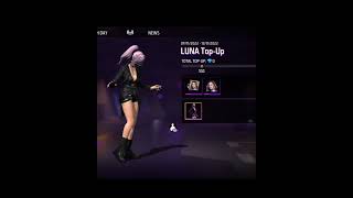 Luna Top-up Event 😯 ! New Top-up character ! New Top-up Bundle || WOLT FF || #shorts #newtopupevent