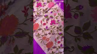 Banarasi Katan Silk Meenakari Saree#thesareebox #banaraisarees #katansilksaree #zariwork