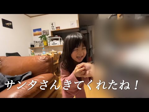 【3歳10ヶ月】サンタさんからもらったもの。