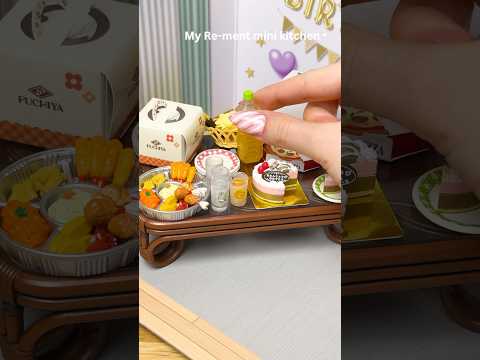 ASMR sound on 🔊⭐️ #minikitchenset #rement