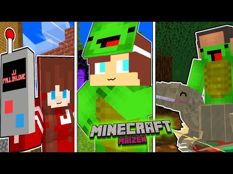 Best of Maizen Diary ✨  - Minecraft Parody Animation Mikey and JJ