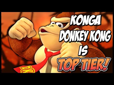 KONGA DONKEY KONG IS TOP TIER!