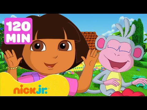 Dora la Exploradora | ¡Los episodios MÁS DIVERTIDOS de Dora y Botas! 😂 2 horas | Nick Jr. en Español