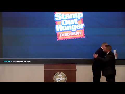 2024 Stamp Out Hunger Food Drive Launch Livestream