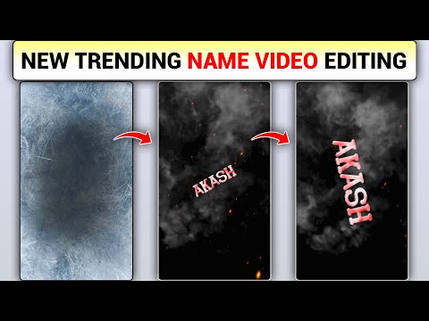 Ek Dam New Trending Name Wala Video Editing In Alight Motion  | New Name Video Editing