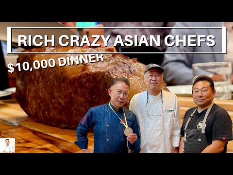 $10,000 Omakase Dinner For 10 FEAT. Chef Martin Yan & Chef Michi