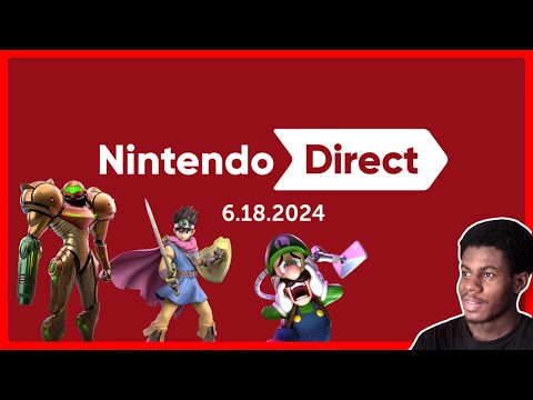 NINTENDO DIRECT JUNE 2024 REACTION