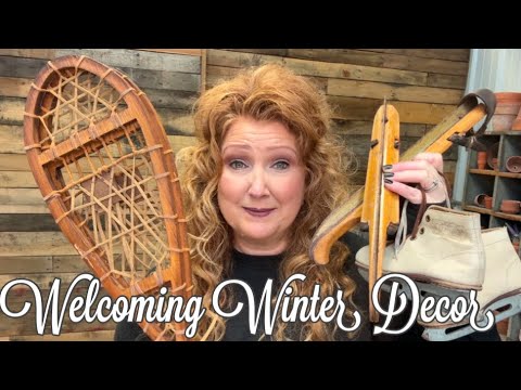 Welcoming Winter Decor DIY | Thrifted Trash to Treasure