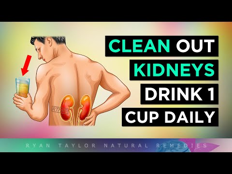 DRINK 1 CUP DAILY: To Clean Your Kidneys of Uric Acid & Oxalate Stones