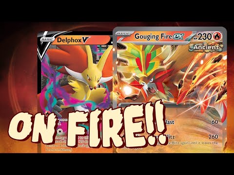 Gouging Fire ex lands a huge Regional finish! This is the best way to play it