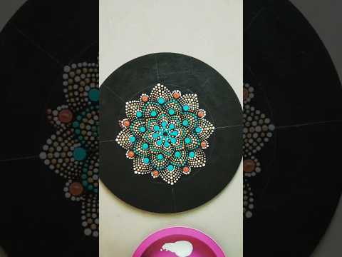 Dot Mandala Art #art #dotmandala #mandala #shorts #shortvideo #art