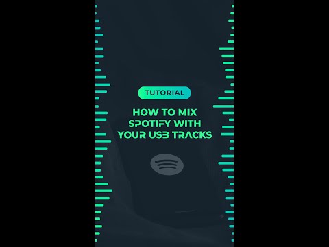 Have you ever tried mixing your Spotify tracks with tracks from your USB?