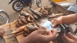 Smoked Fish on Display at Idimu Market, Lagos, Nigeria