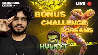 Bonus challenge full  live l 🔴watch live with HULKYT