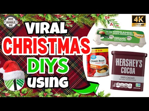 Dollar Christmas Crafts | Cheap & FREE Christmas DIY Home Decor | Cardboard Christmas DIY