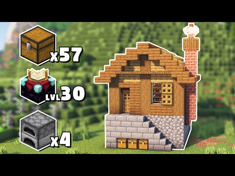 Minecraft: Starter Storage House Tutorial