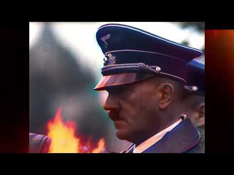 Nazi Germany Attacks Poland, September 1, 1939. The Nazi German Blitzkrieg. WW2 Color Combat Footage