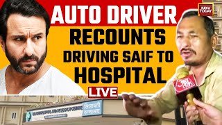 Saif Ali Khan Attacked: 'Kitna Time Lagega': Auto Driver Recounts Driving Saif Ali Khan To Hospital