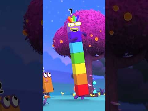 Number Seven | Counting 1 to 10! | Part 4 | Counting made Exciting | Numberblocks #shorts