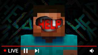 This creepy Alpha Minecraft channel only LIVESTREAMS