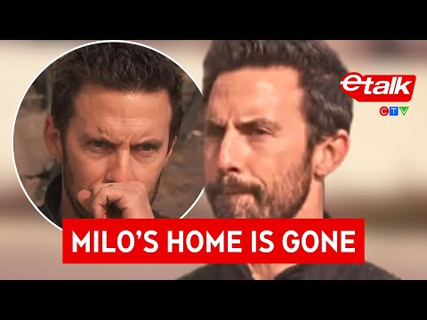 Milo Ventimiglia gets emotional visiting burnt down home | Celebrity News