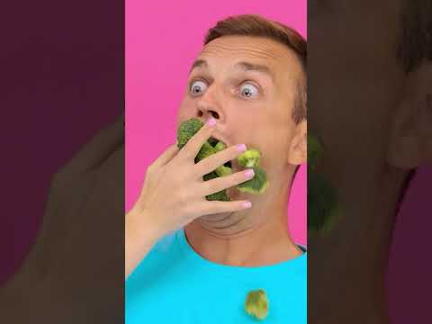 Forced to eat broccoli