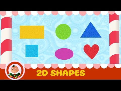 KidslandTV. A Fun Video. Learn English: Shapes (Part I)