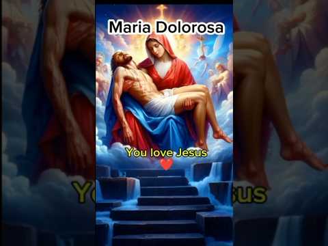 Maria Dolorosa receives the body of #jesus #Je