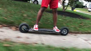 HOW TO MAKE A  2 WHEEL ELECTRIC SKATEBOAED TEST RIDE | DIY SPEEDBOARD TEST RIDE | PART 2