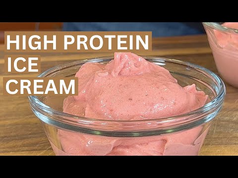 What's the Secret Ingredient To This Delicious High Protein Ice Cream?