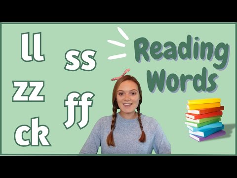 ll ss ff zz ck | Double Letter Sounds | Phonics Practice | Learn to Read | British Teacher