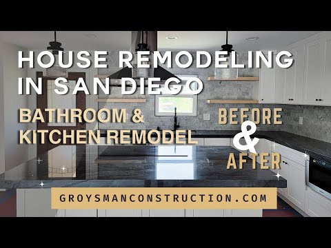 House Remodeling in San Diego: Bathroom & Kitchen Remodel (Before & After) - Home Remodeling